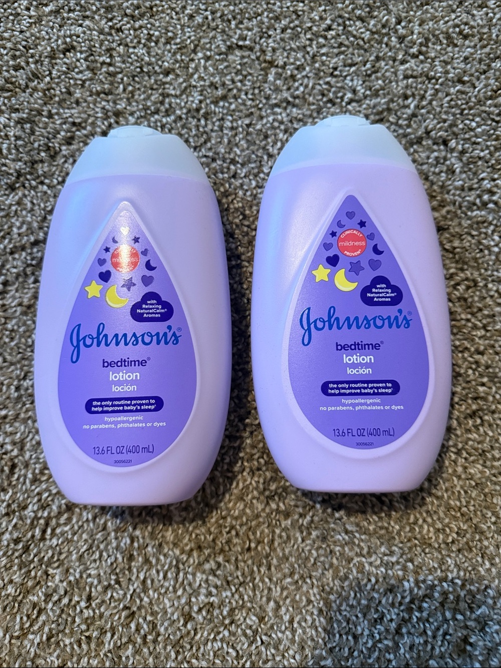 Bedtime Lotion - Gentle Lavender Nighttime Moisturizer (Purple)